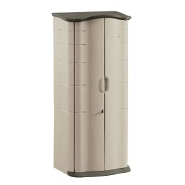 Heavy Duty Vertical Outdoor Cabinet Weather Resistant Storage Shed
