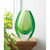 Accent Plus Emerald Art Glass Vase