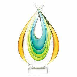 Accent Plus Art Glass Statue