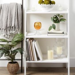 Accent Plus Orange Bowl Vase