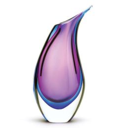Accent Plus Modern Duo Tone Glass Vase