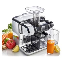 Omega CUBE300S Cube Slow Masticating Compact Design 200W Juicer Nutrition Center, Open Box